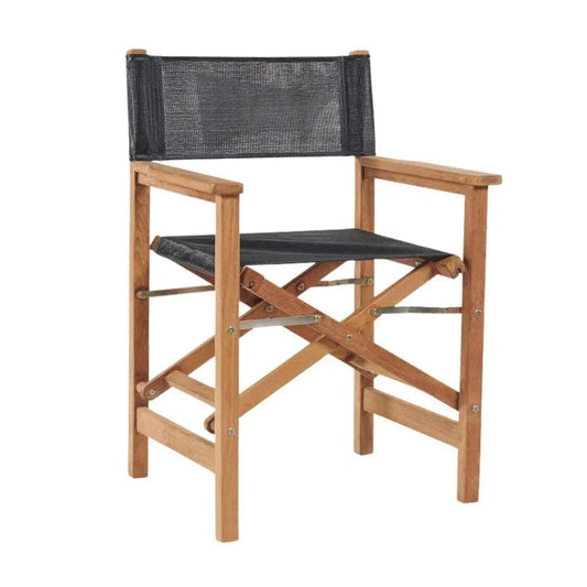 Director Teak Outdoor Folding Armchair