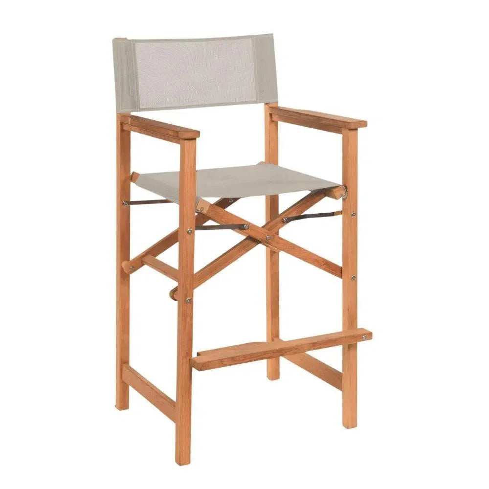 Director Teak Outdoor Counter Height Chair