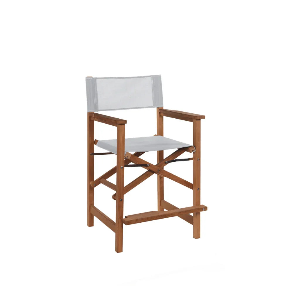Director Teak Patio Counter Height Dining Set 5PC