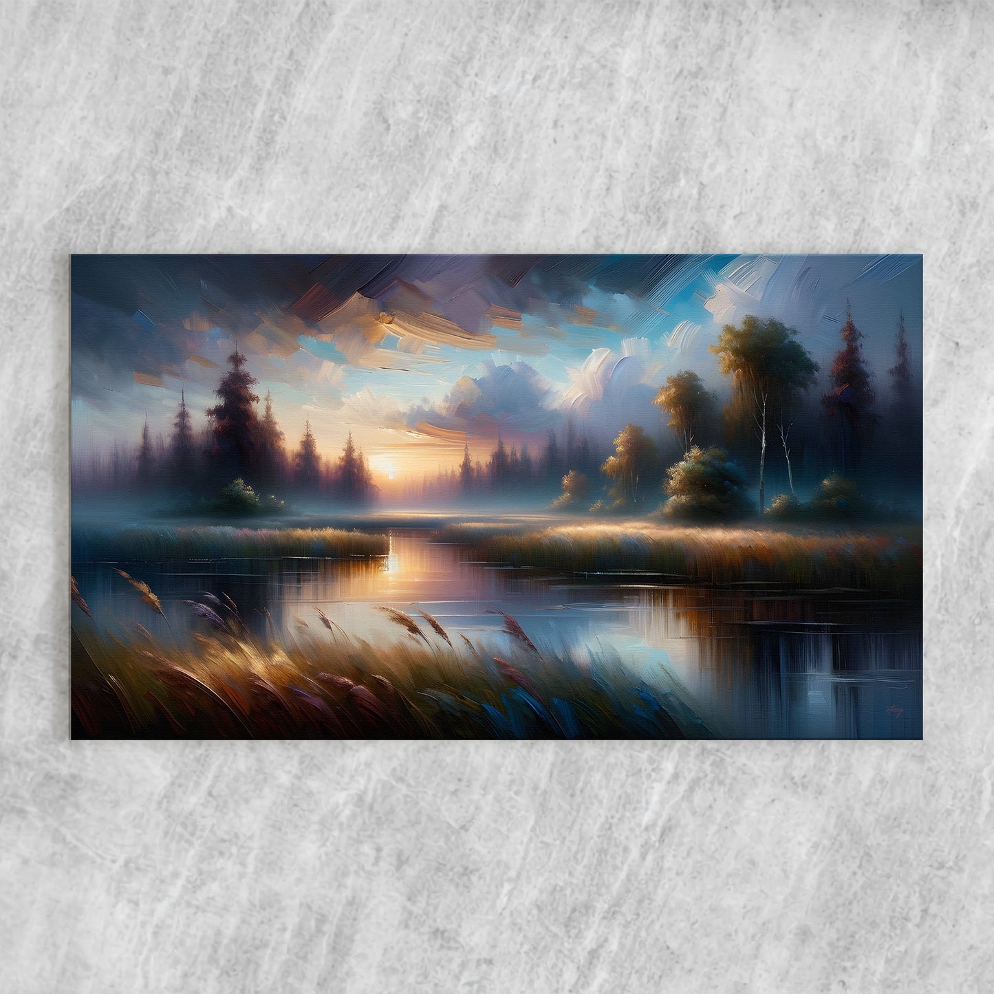 Canvas Print: "Dreaming Dusk"