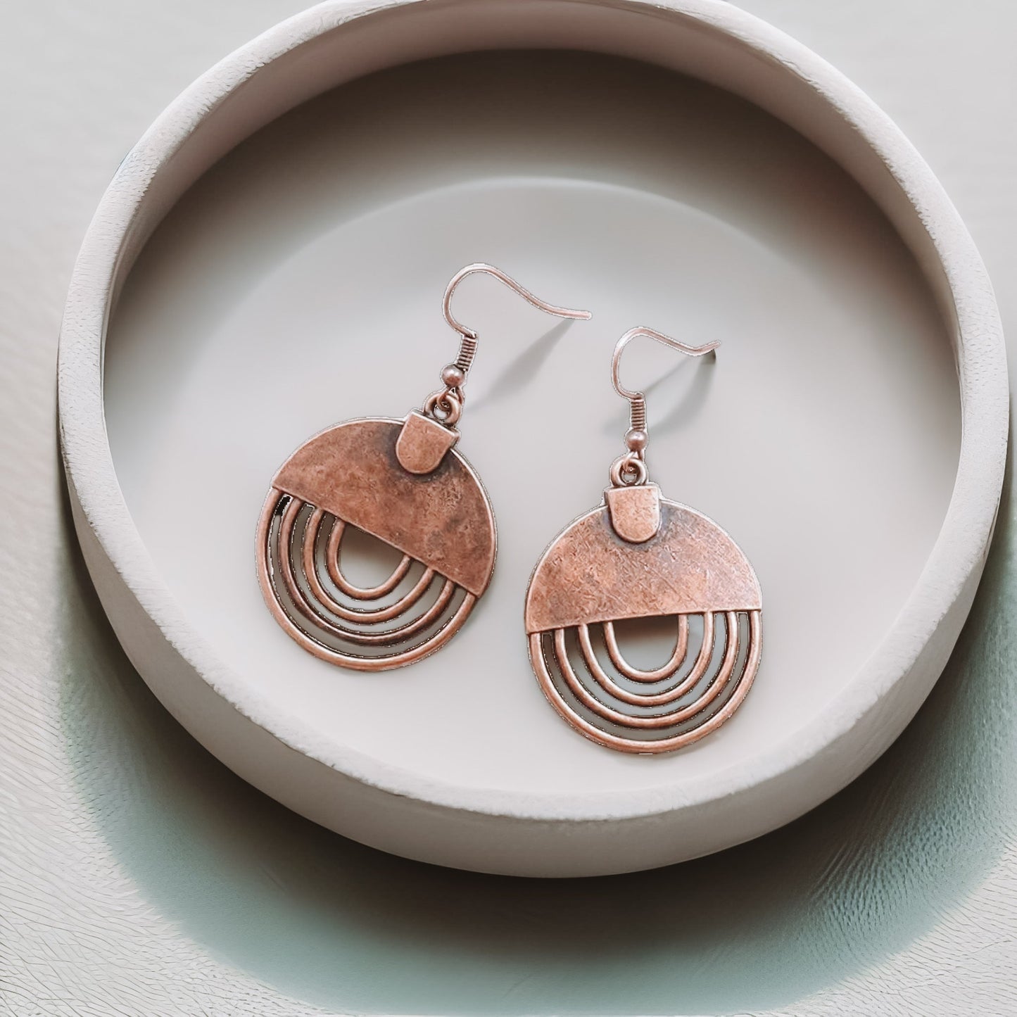 Copper Horizon Earrings