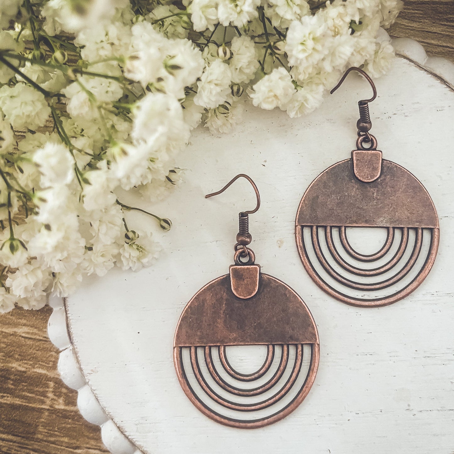 Copper Horizon Earrings