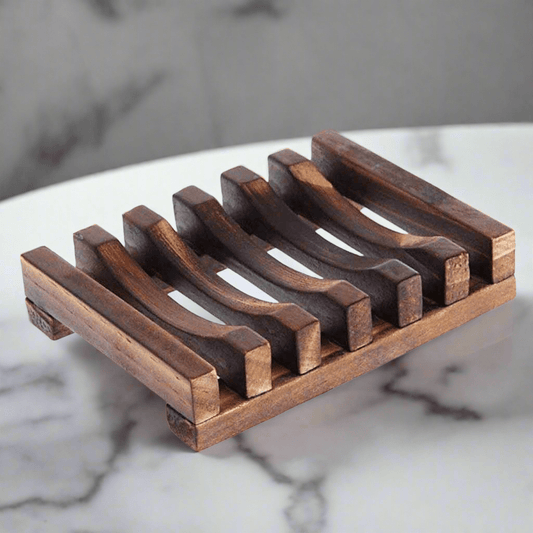Buck Ridge Wooden Soap Dish – Handmade Rustic Holder for Artisan Soaps