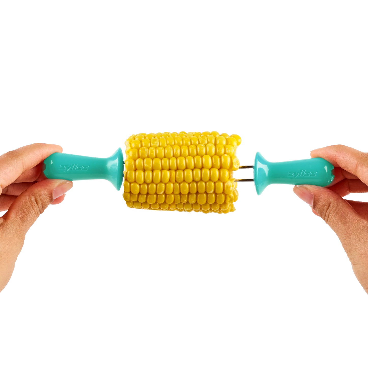Zyliss Opaque interlocking corn holders six