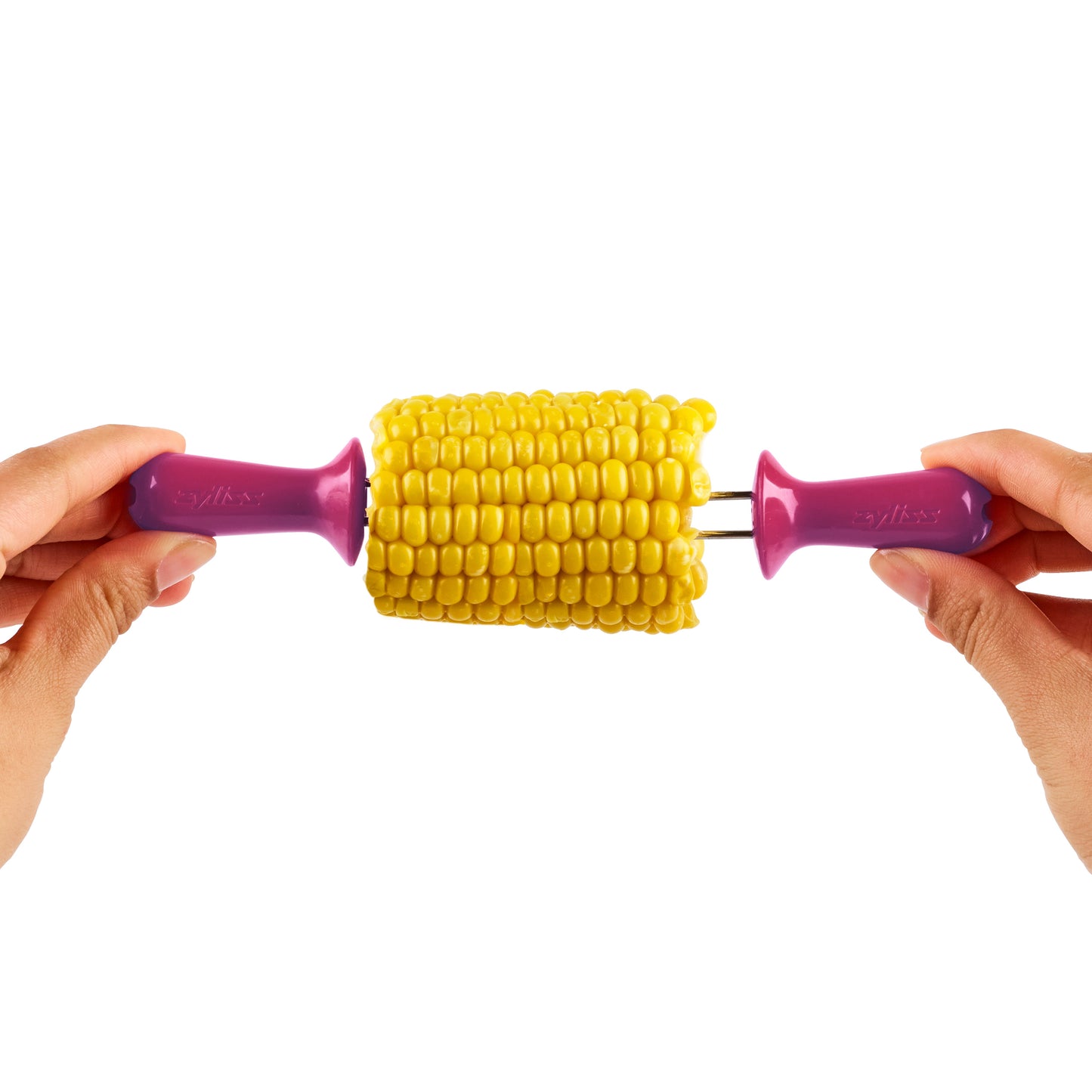 Zyliss Opaque interlocking corn holders six