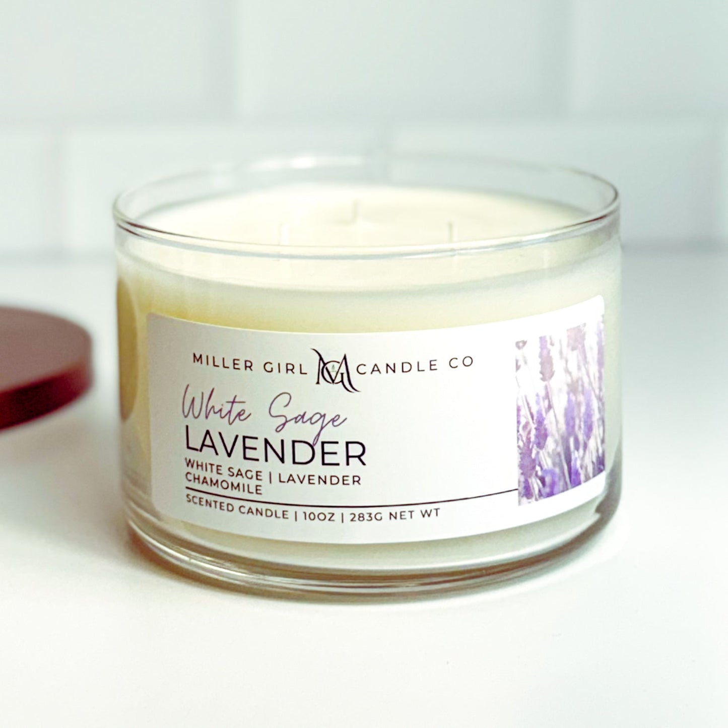 White Sage Lavender | Candles + Wax Melts