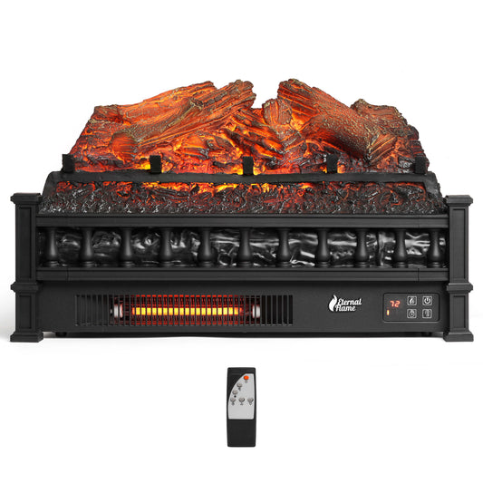 (Open) Eternal Flame EF23-LG Electric Fireplace Logs