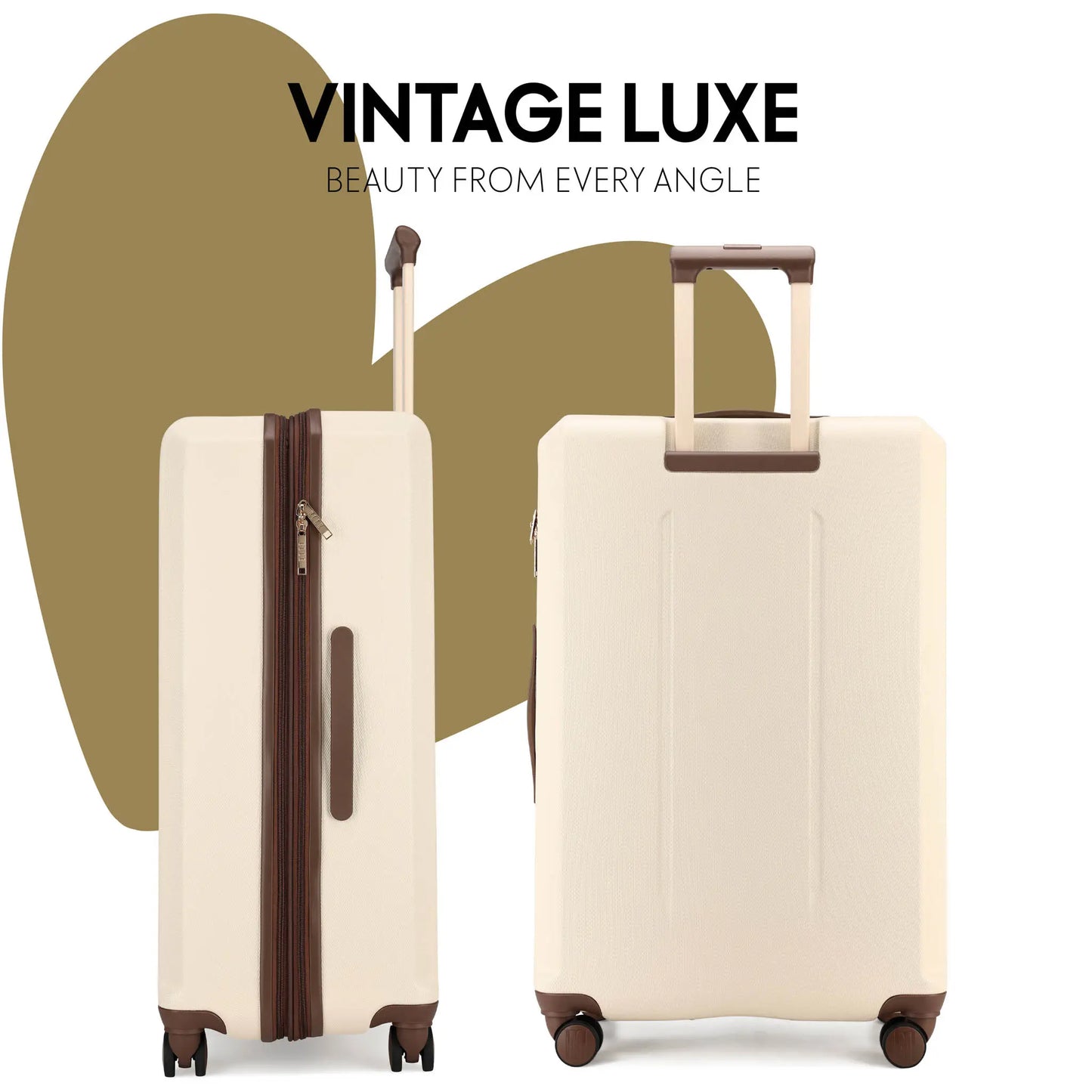 Luxe Journey Retro Luggage Set