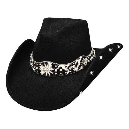 Bullhide Euphoria - Shapeable Wool Felt Cowgirl Hat (Closeout)