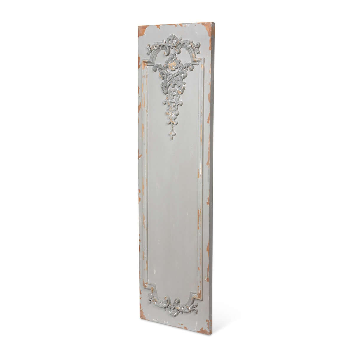 Distressed French Wall Panel – Antique Art Nouveau Decor