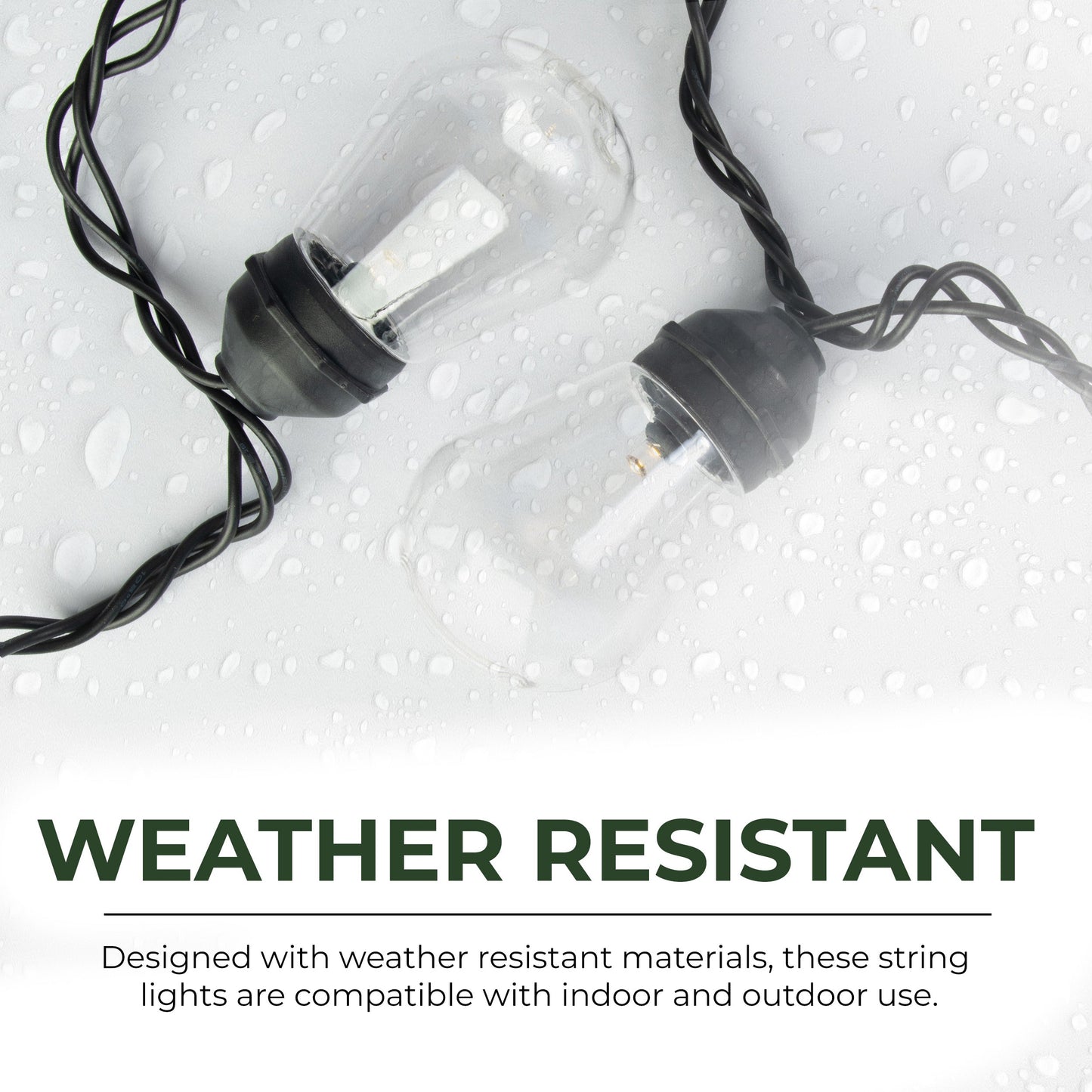 LED Light Set 10-Light-Edison Bulb