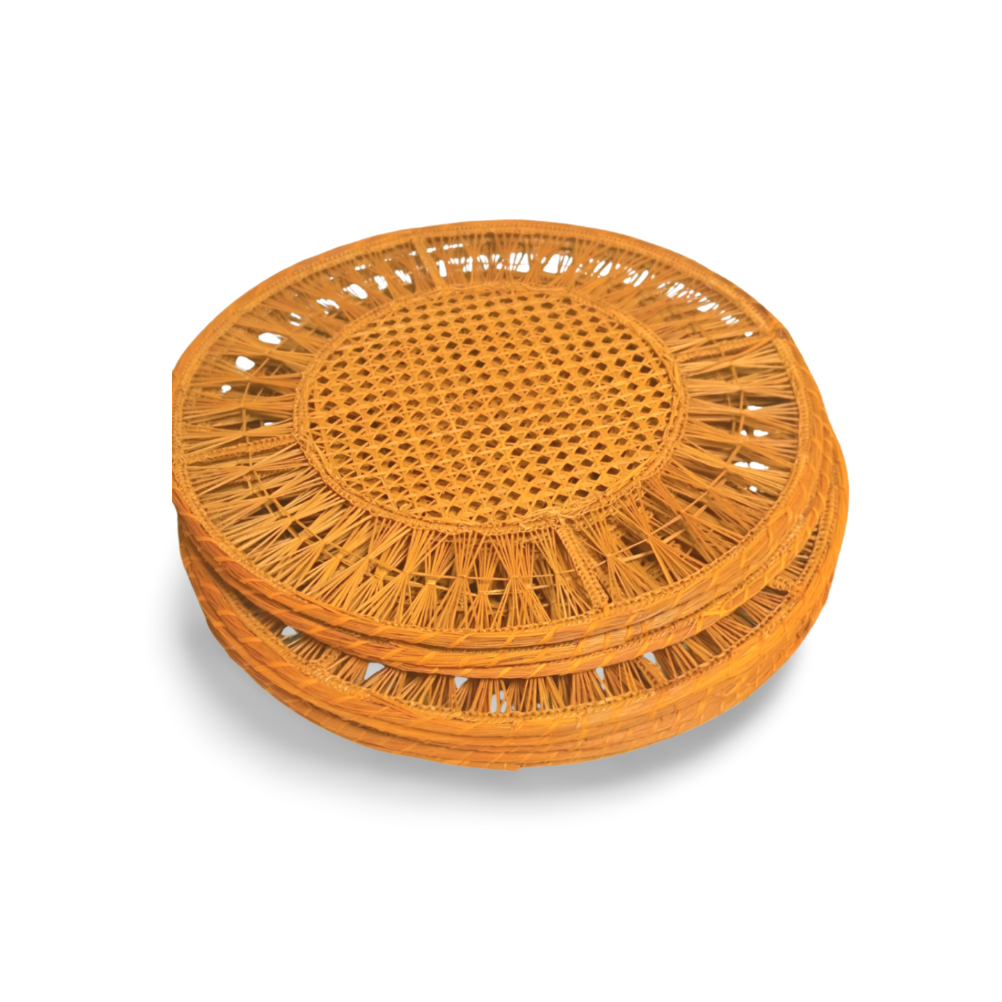 Radiant Handwoven Iraca Placemat