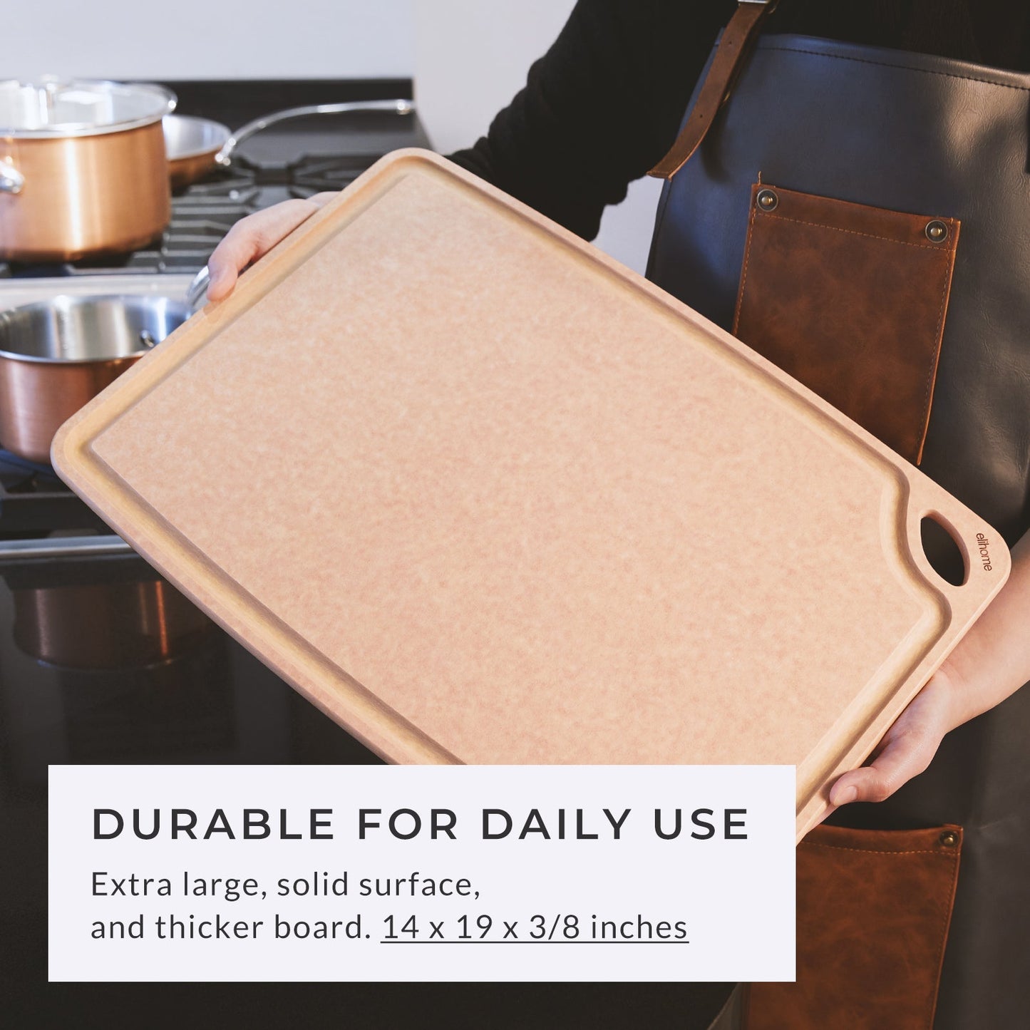 Classic Series 14 x 19 x 1/4 Cutting Board - X Large
