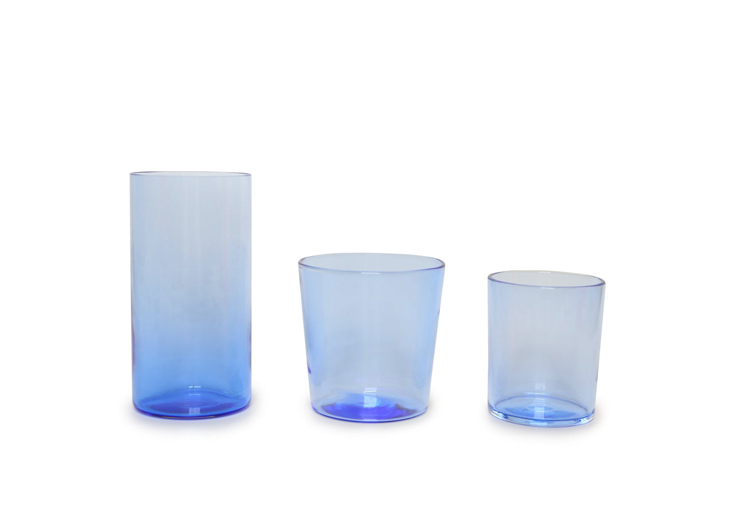 Handblown Tumbler-Sky