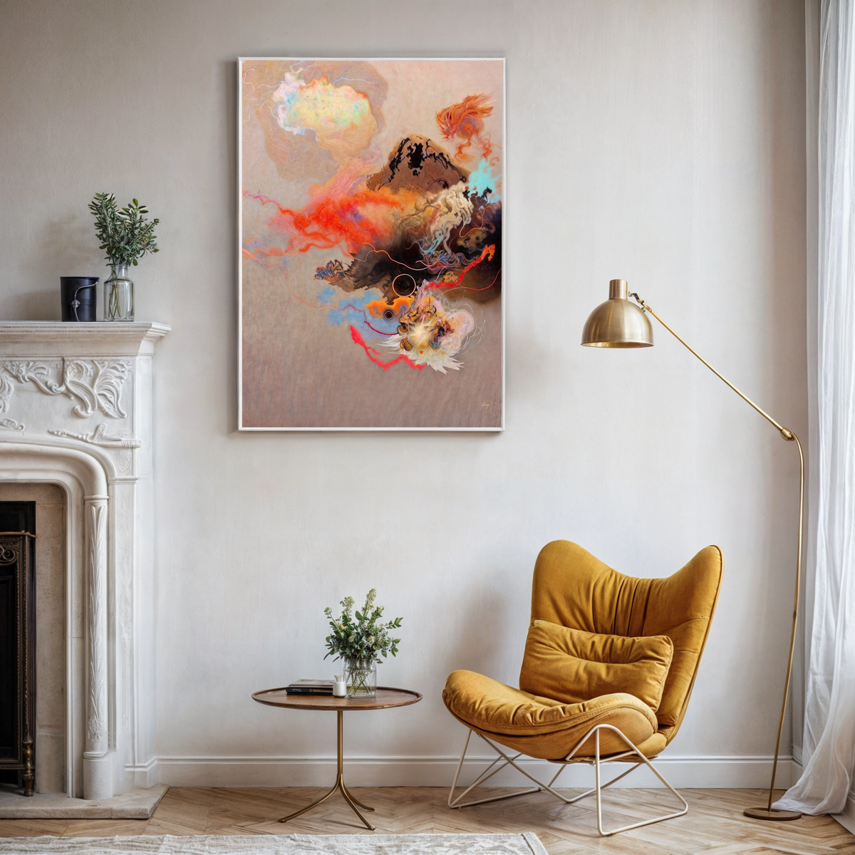 Canvas Print: "Ethereal Unfolding"