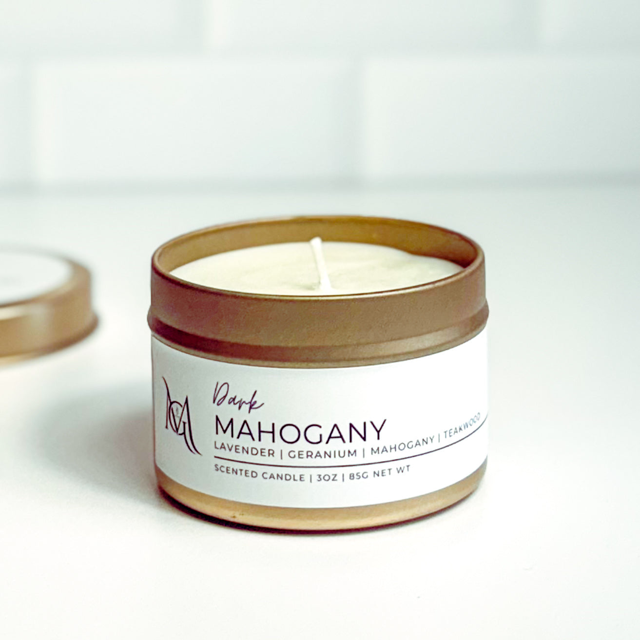 Dark Mahogany | Candles + Wax Melts