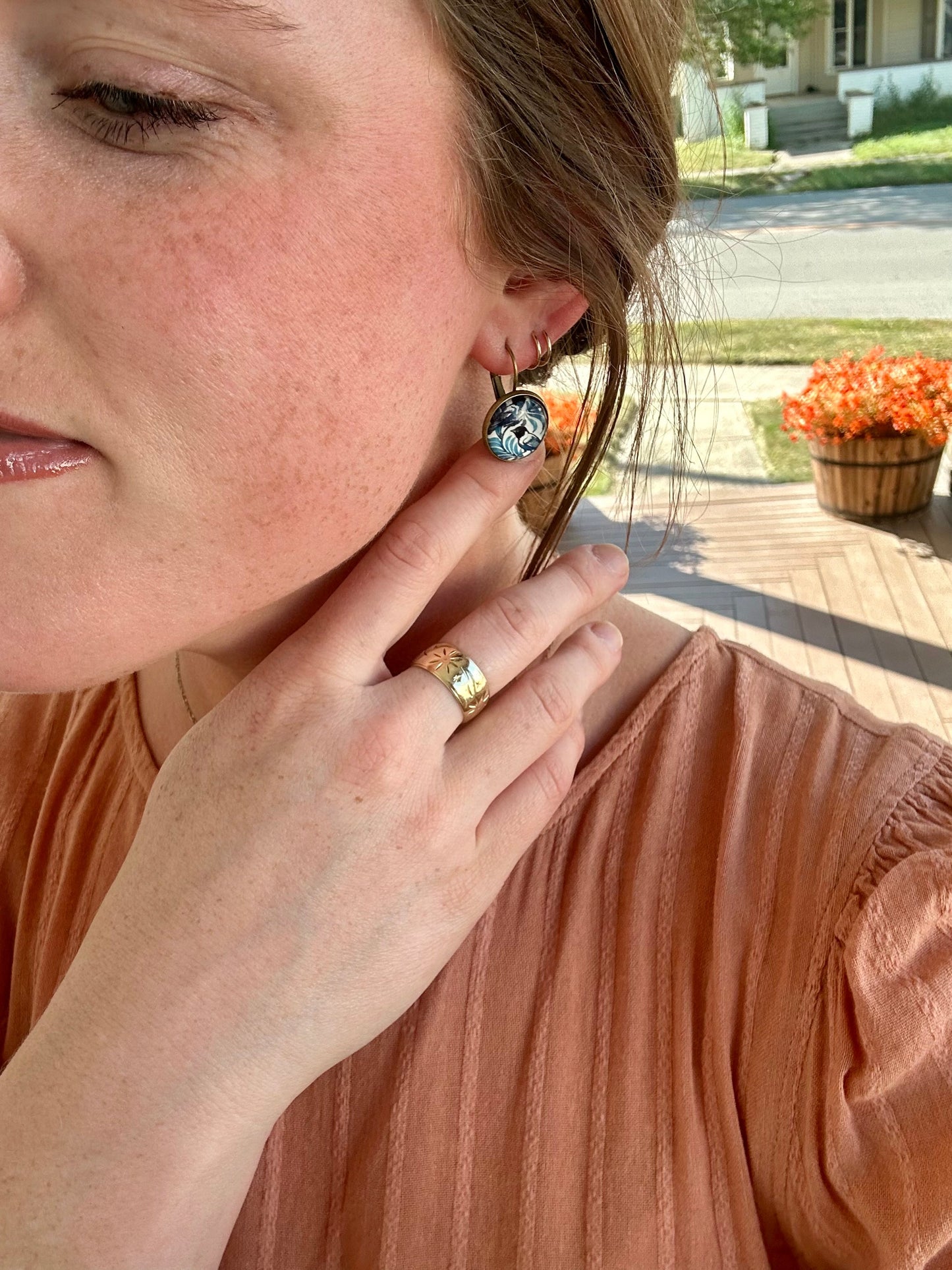 Bluebird Melody Earrings