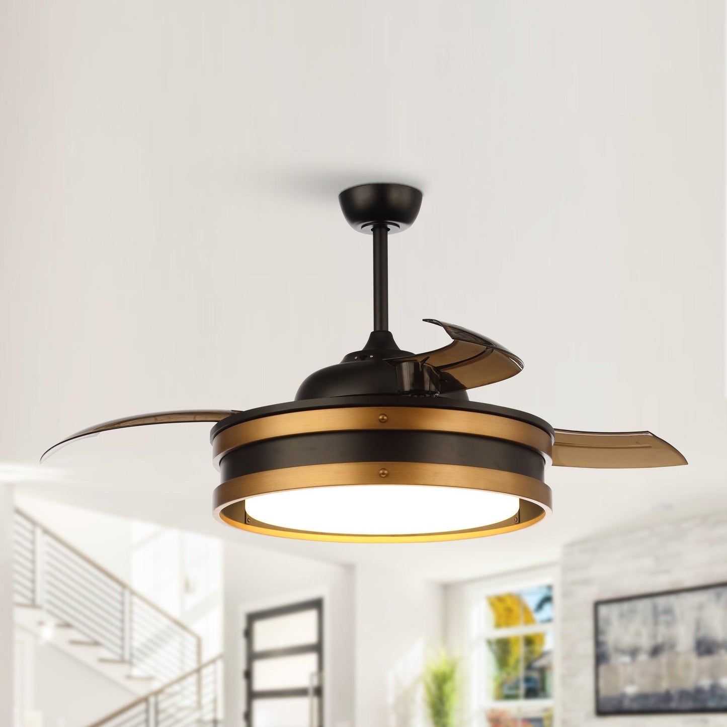 52" Mayna Smart Fan With Led Light