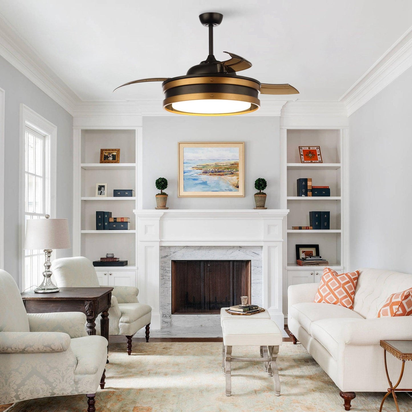 52" Mayna Smart Fan With Led Light