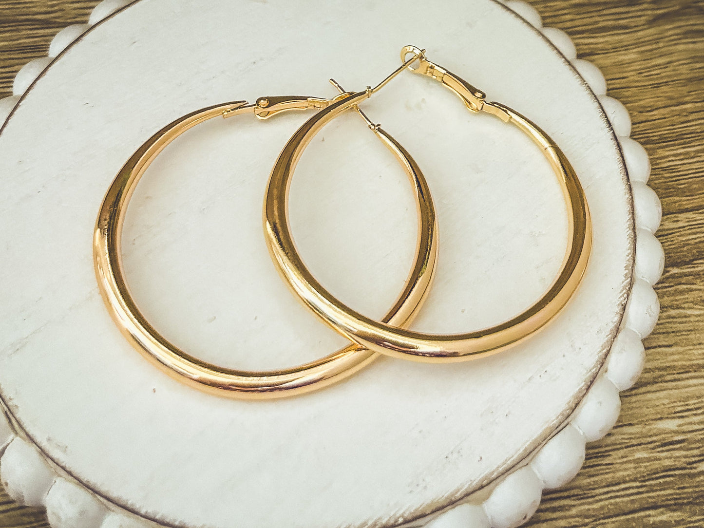 The Everyday Hoop Large-Gold or Silver