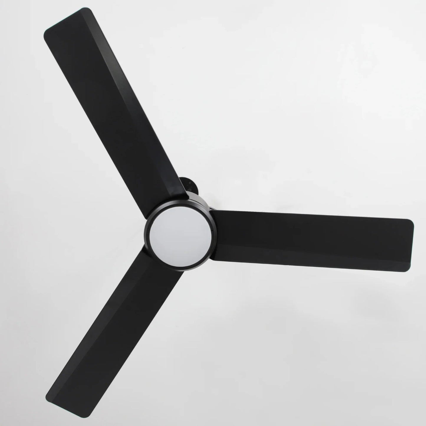 42 Inch Rhine Indoor/Wet Outdoor IP65 Black Anywhere Waterproof Ceiling Fan with LED Light and Convenient Hanging Hook