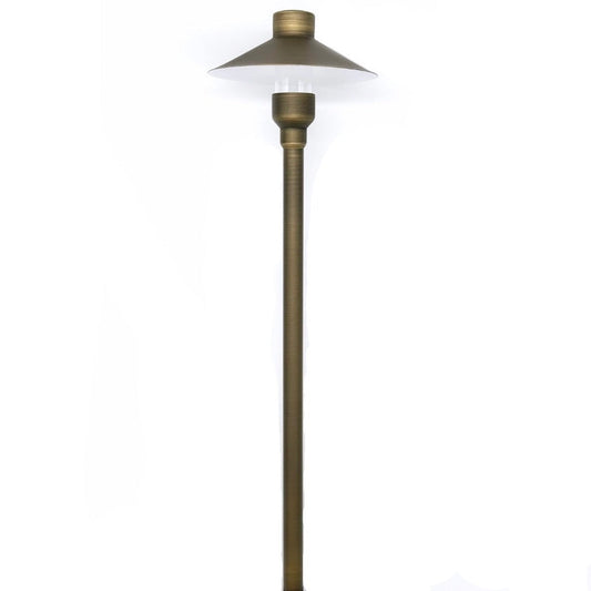 BPLP08 Tulay BH 18" Antique Brass Path Light Low Voltage Landscape Lighting