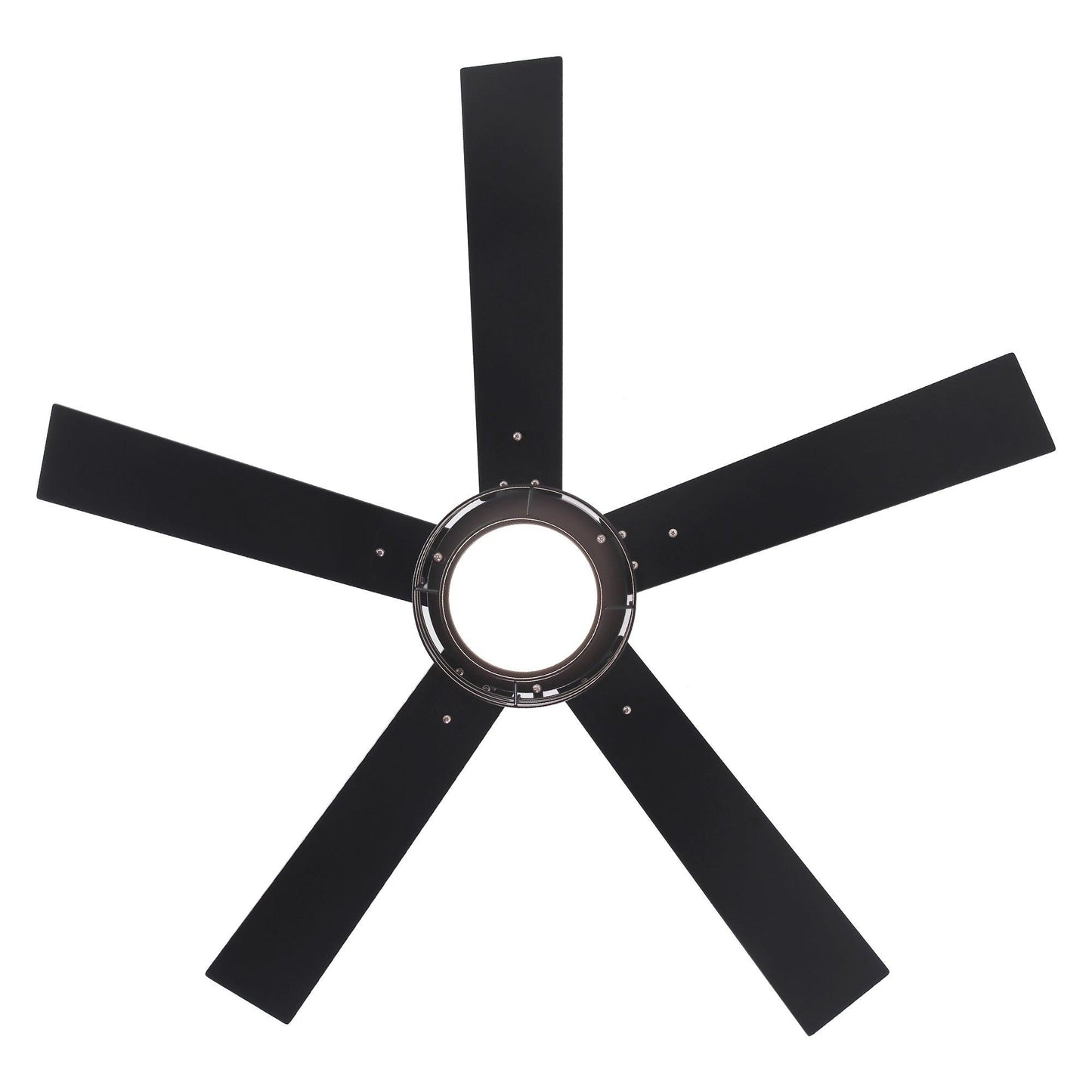 52 Inch Bernice DC Motor Industrial Downrod Ceiling Fan with LED Light and Remote Control