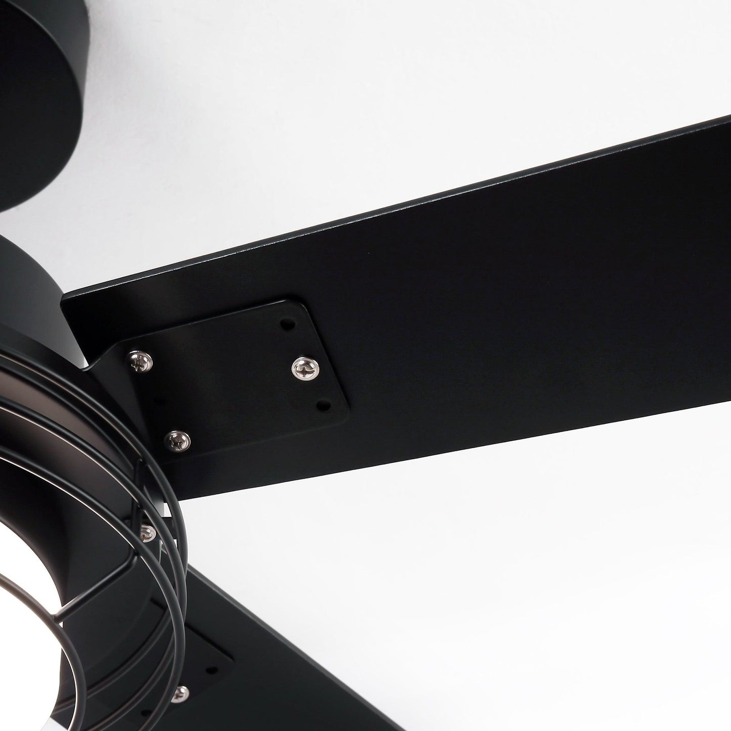 52 Inch Bernice DC Motor Industrial Downrod Ceiling Fan with LED Light and Remote Control