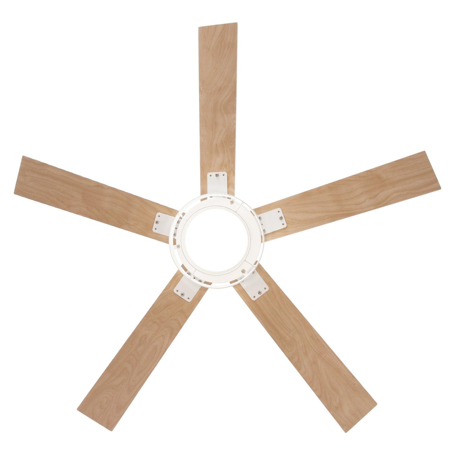 52 Inch Bernice DC Motor Industrial Downrod Ceiling Fan with LED Light and Remote Control