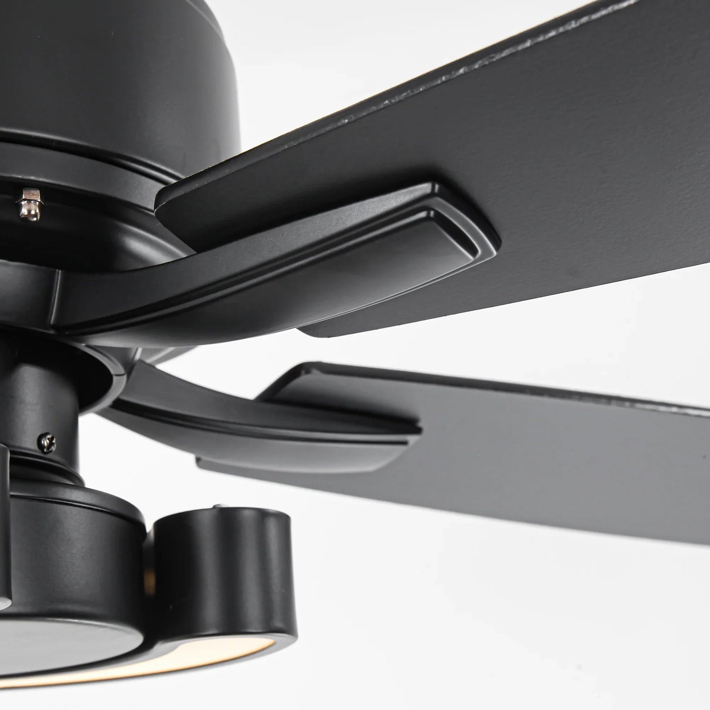 52 Inch Arlen Double-sided Blades Downrod Mount LED Ceiling Fan with Remote Control