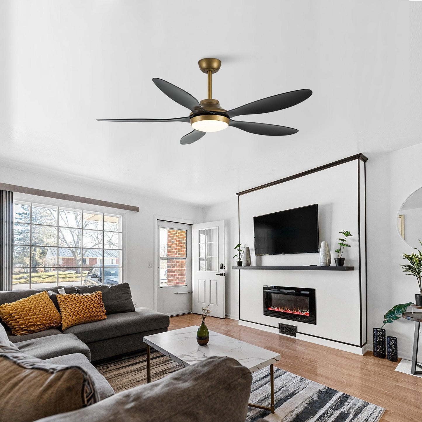 52" Punjab Smart Fan with LED Light