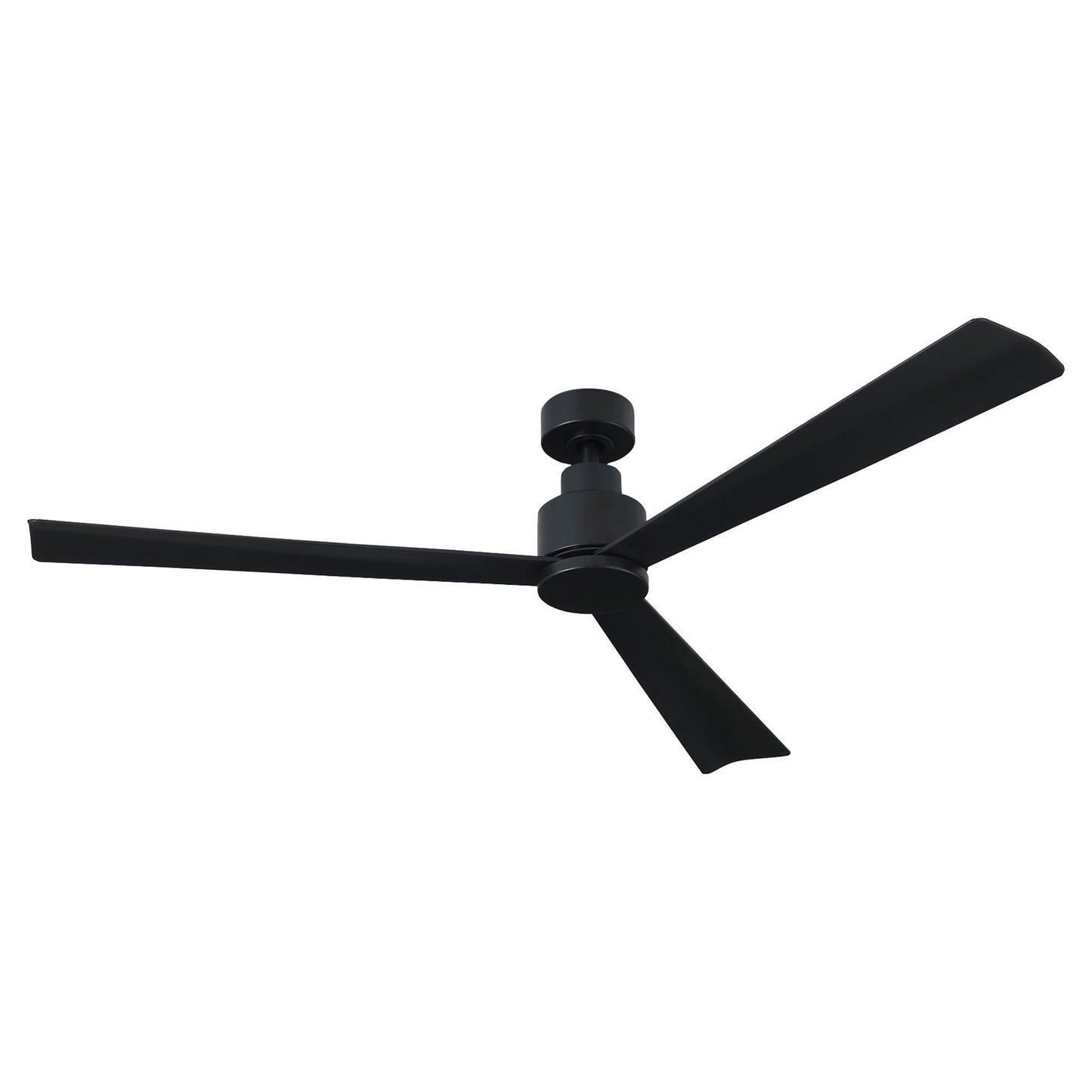 52" Zelda Industrial DC Motor Downrod Mount Reversible Ceiling Fan With Remote Control