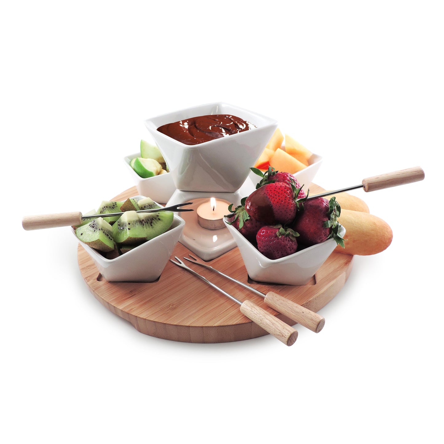 12-Piece Chocolate Fondue Set | Rubik | Swissmar