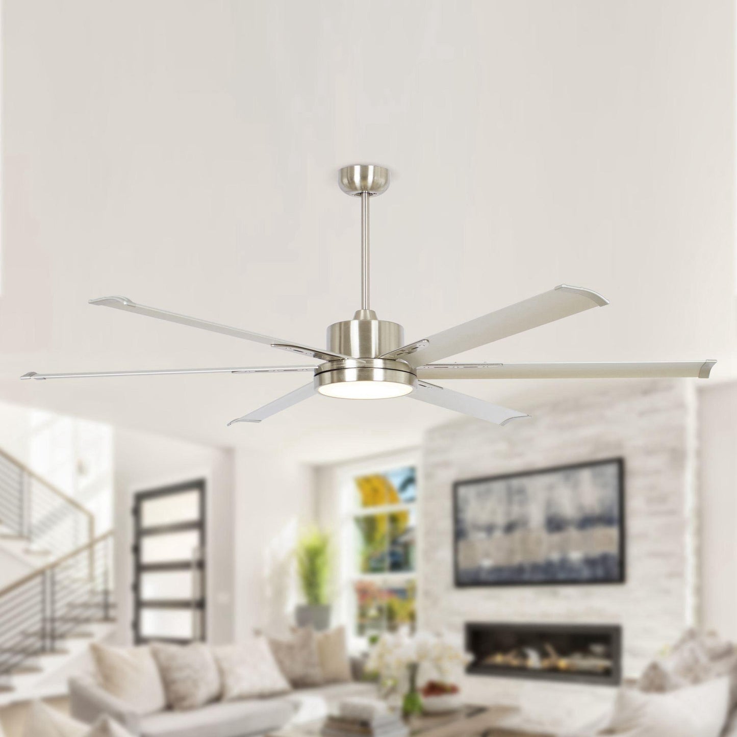 65'' Inch Freda DC Motor Modern Ceiling Fan Led Light Remote Control