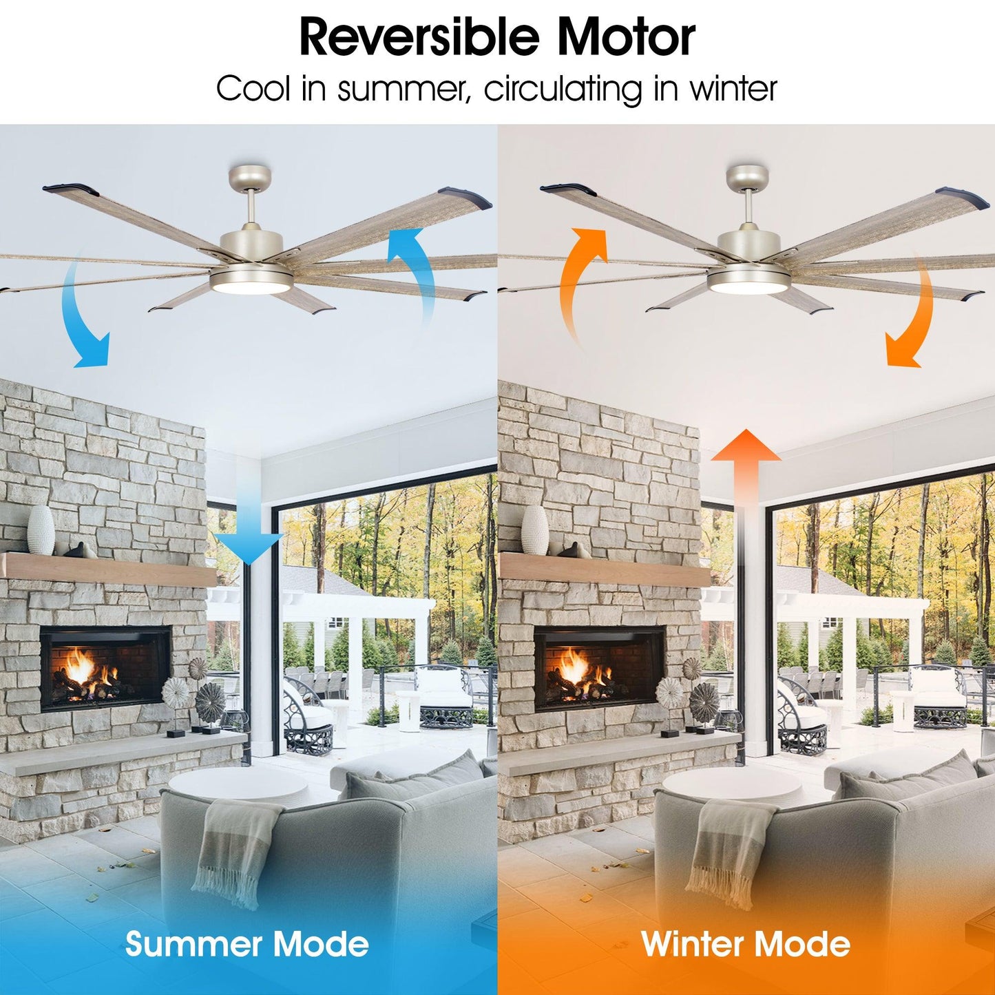 72‘’ Bankston Integrated Led Indoor Nickel Standard Ceiling Fan With Remote Control And Light Kit Included