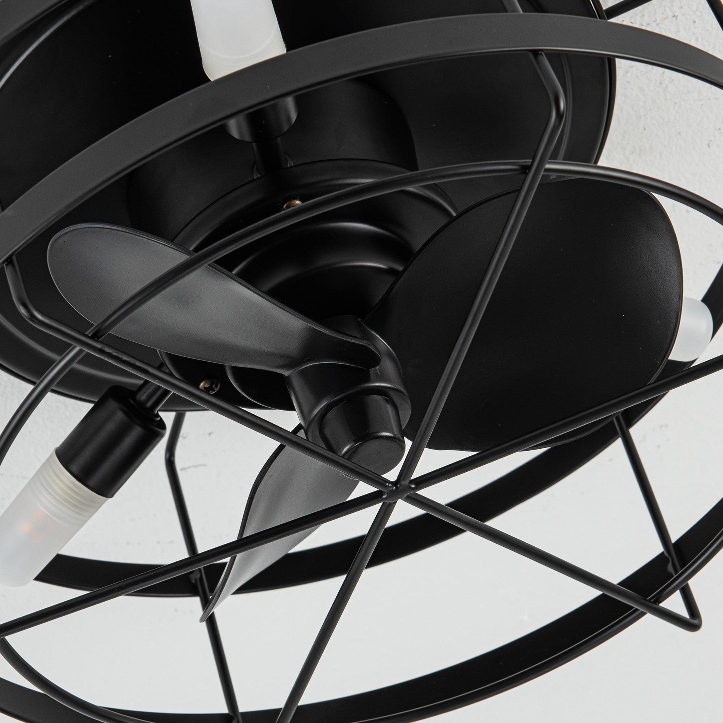 13" Madurai Farmhouse Flush Mount Reversible Ceiling Fan with Lighting and Remote Control