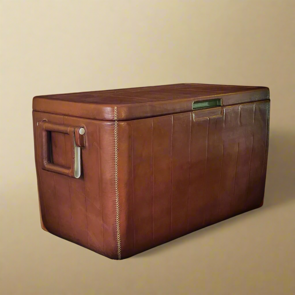 La Familia | XL Leather Cooler with Handles (46L)
