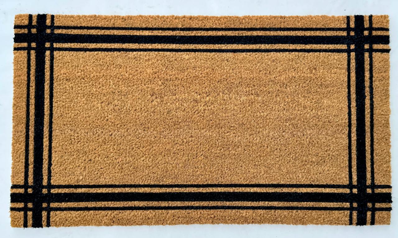 KAF Home Durable Natural Coir Doormats - 17" x 30"