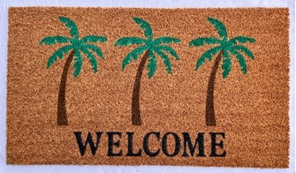 KAF Home Durable Natural Coir Doormats - 17" x 30"