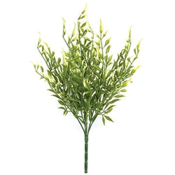 Cream Tipped Smilax Bush - 14"