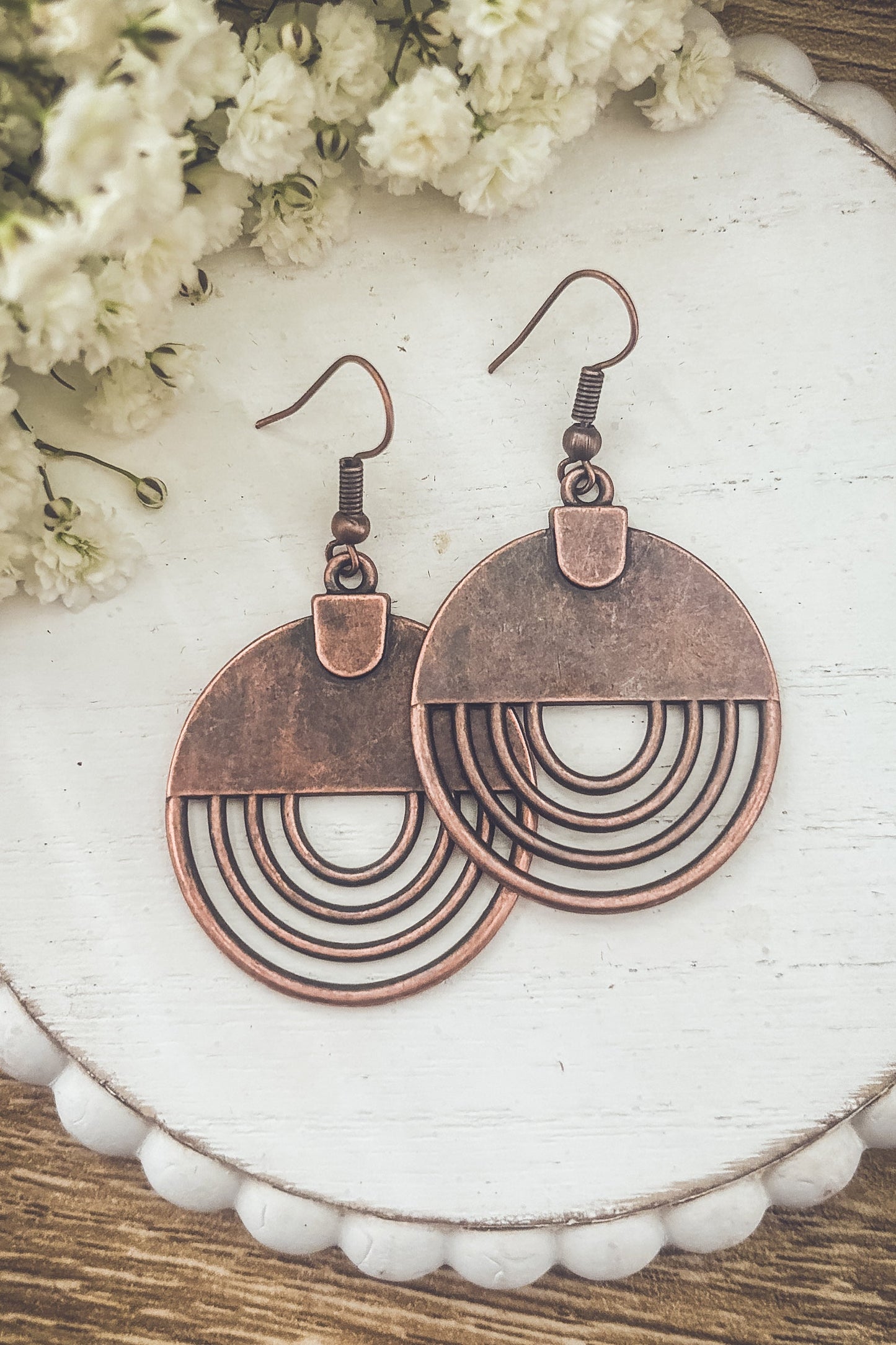 Copper Horizon Earrings