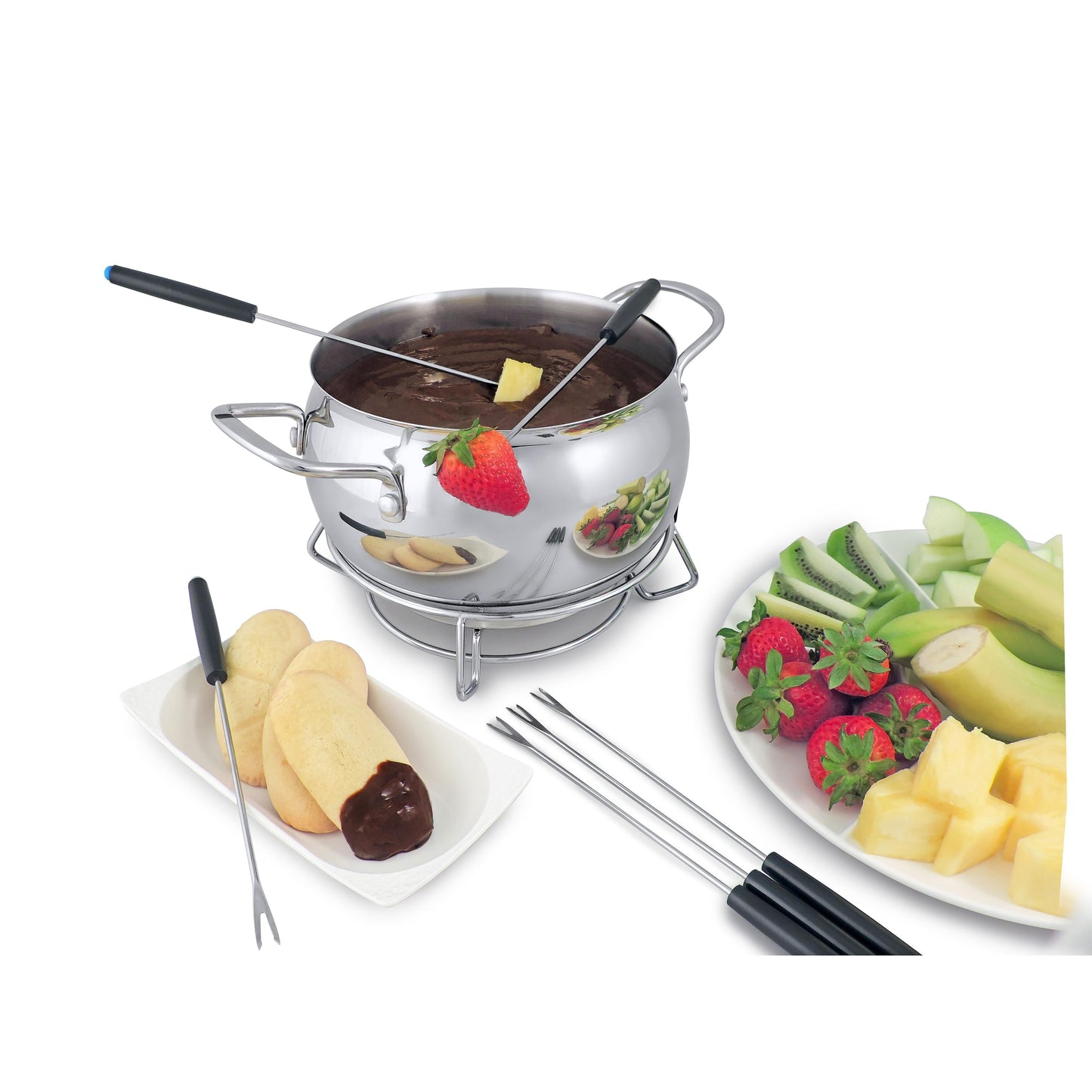 9-Piece Electric Fondue Set | Mont Brule | Swissmar