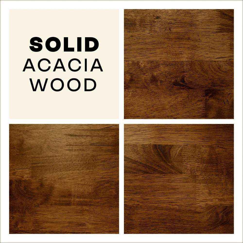 Acacia Kaylin Solid Wood Bed Frame for Durable Style and Comfort