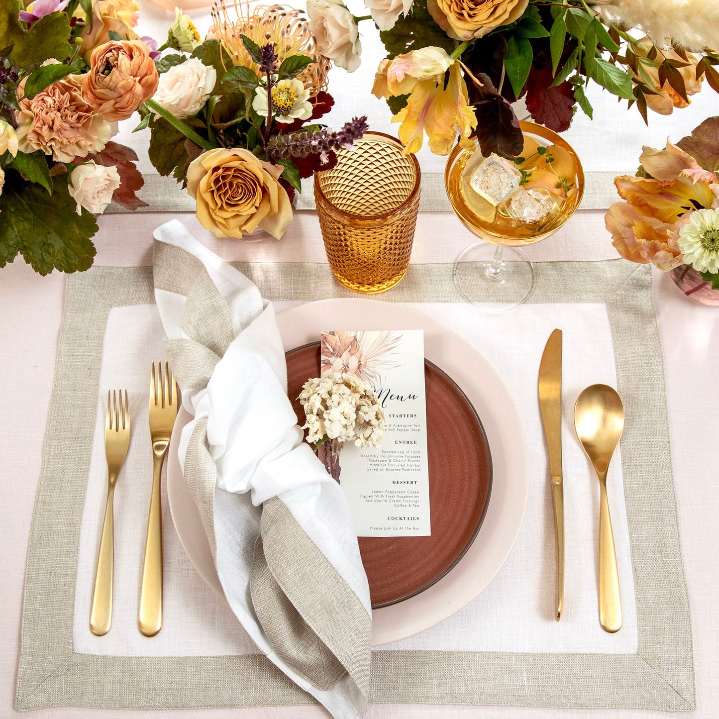 Festive Edge Placemats, Set of 4