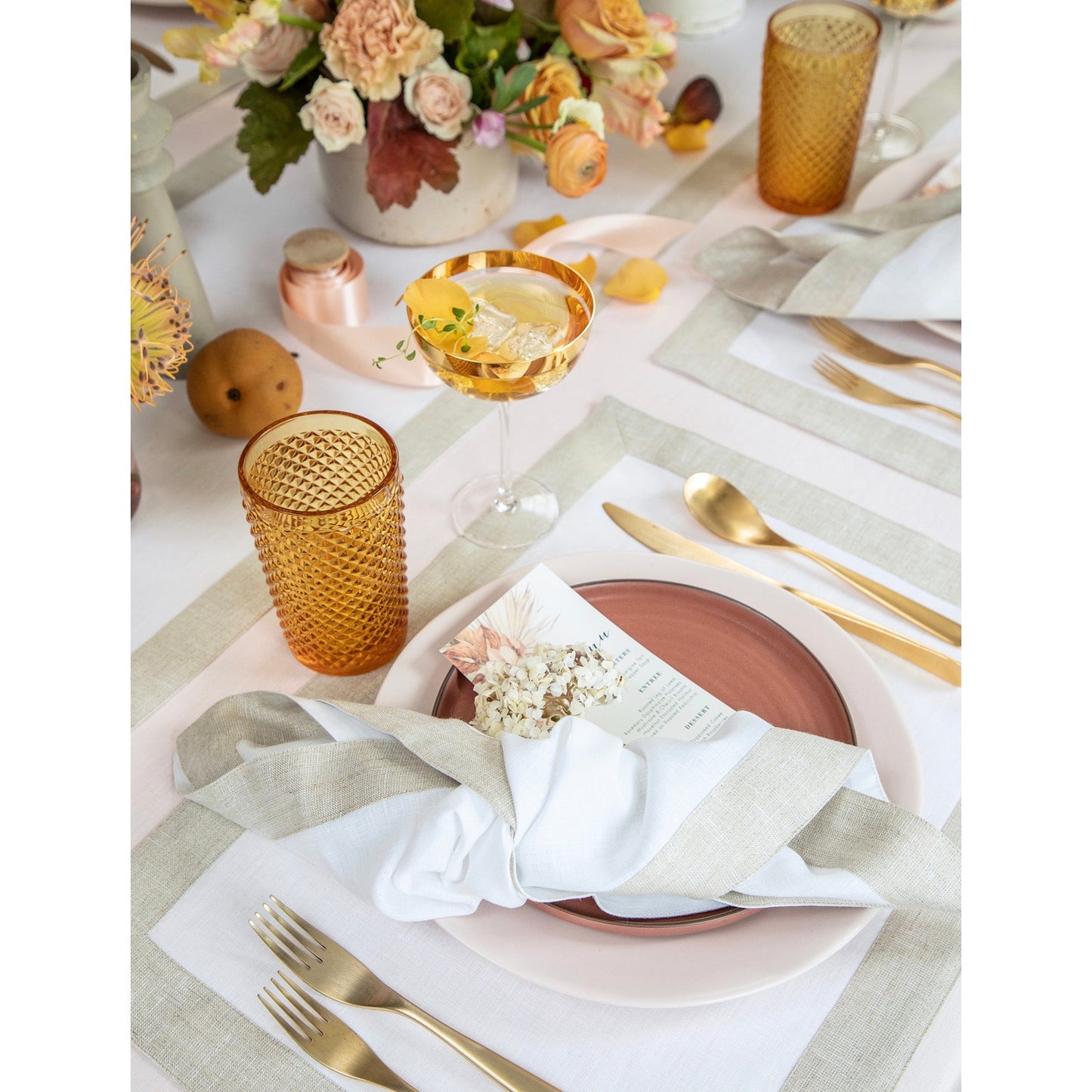 Festive Edge Placemats, Set of 4