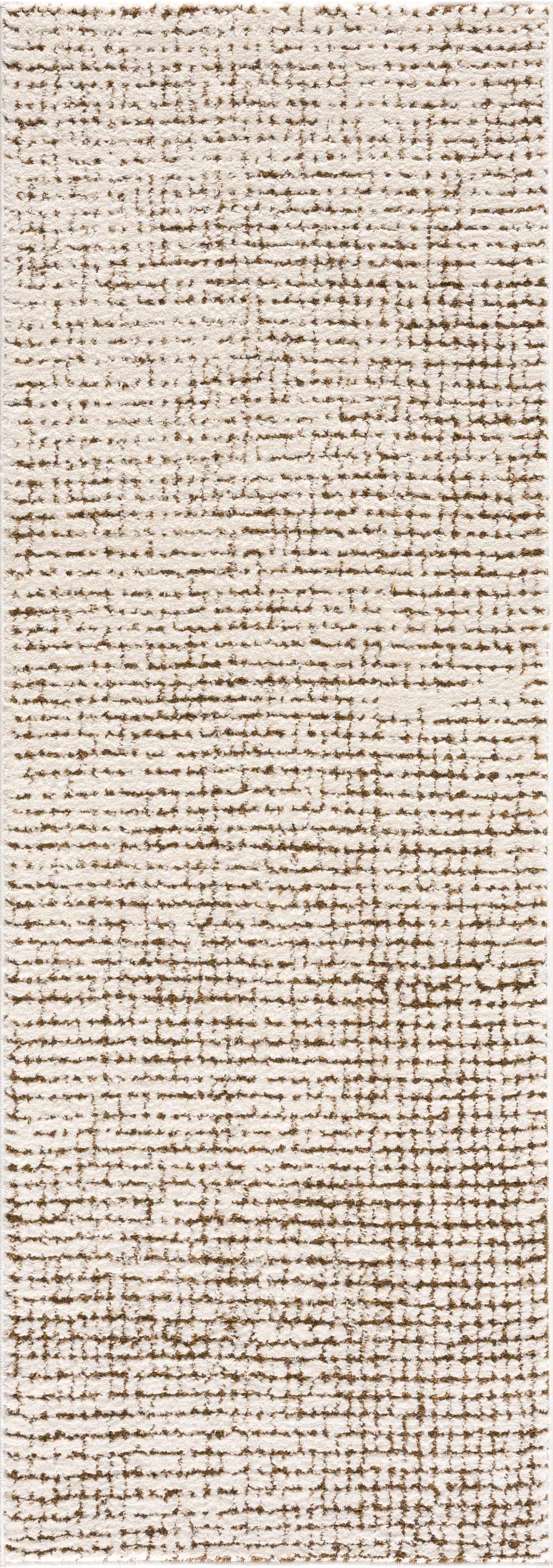 Keita Cream & Brown Area Rug