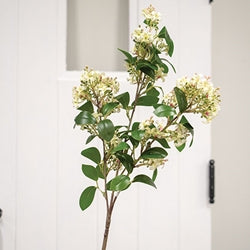 Cream and Pink Wildflower Spray - 32"