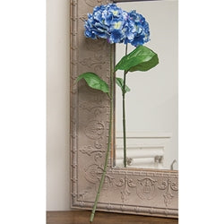Blue Hydrangea Stem - 27"