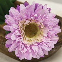Lilac Gerber Daisy Stem - 23.5"