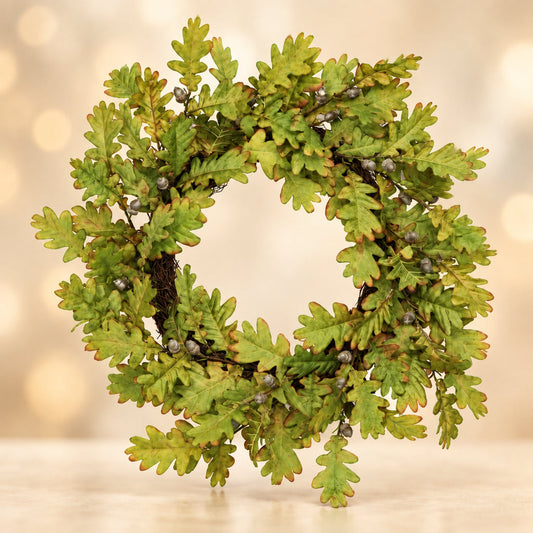 25" Oak Leaf Wreath